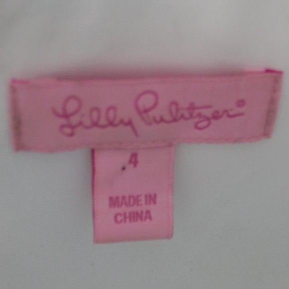 Lily Pulitzer Roswell Shorely Blue Tossing The Line Dress - Picture 5 of 5